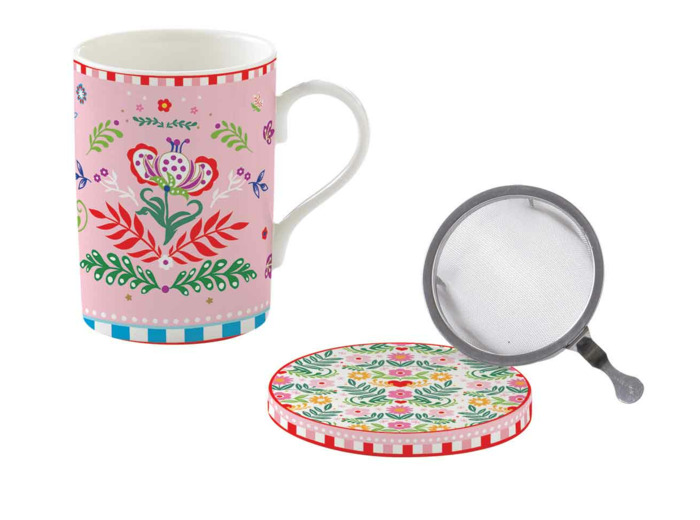SPRING FOLK Coffret Tisanière + filtre