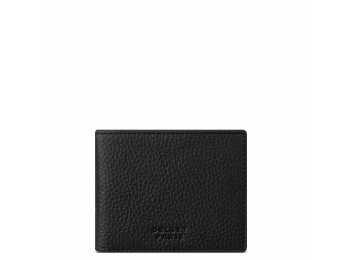 Le cuir graine porte-cartes 2v