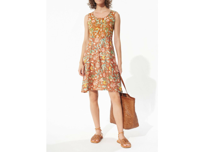 Robe caramel