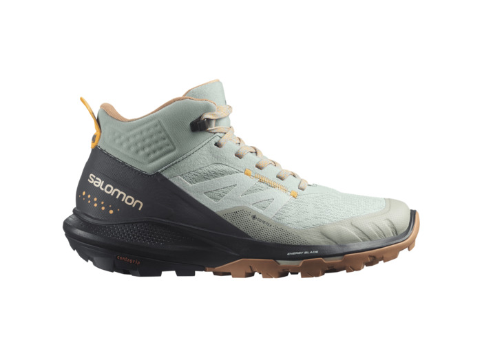 Outpulse Mid Gtx Wrought Iron Ebony Blazing Orange