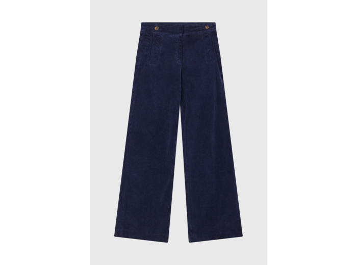 Pantalon flare en velours à côtes - NUR