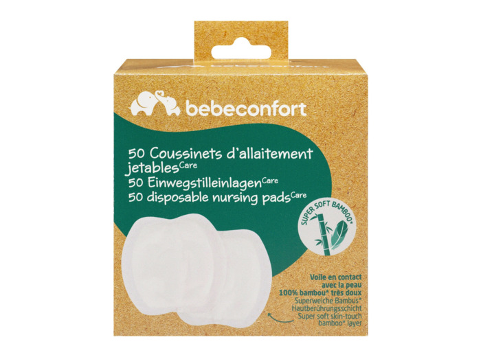 50 coussinnets d'allaitement Blanc