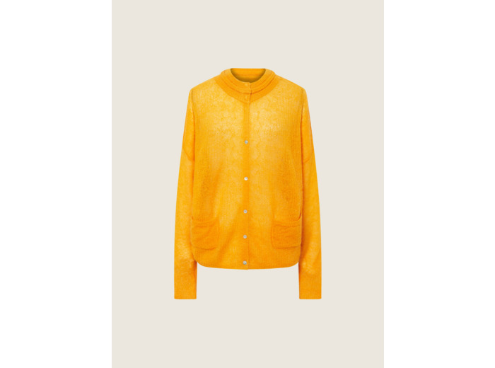 Cardigan feuille d erable