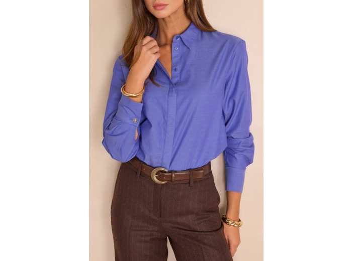 Chemise oxford ESMERALDA en 100% coton