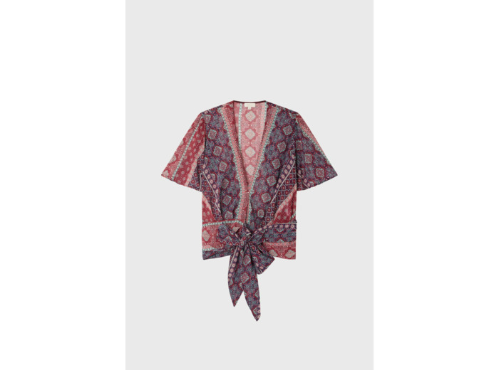 Blouse cache-c½ur à clous - ARLETA