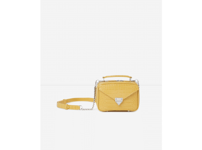 Sac Barbara Small Croco Leather