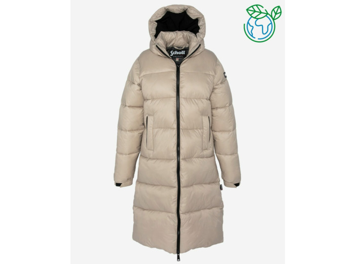 Doudoune extra longue en nylon recyclé BELSTAR2WRS SCHOTT