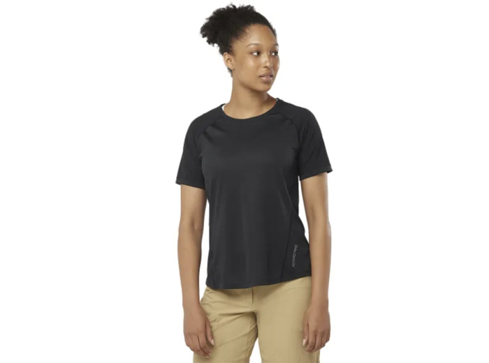 Outline Ss T-Shirt Deep Black