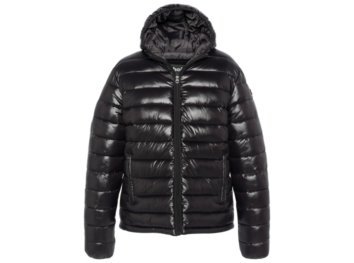 Doudoune shiny à capuche enfant