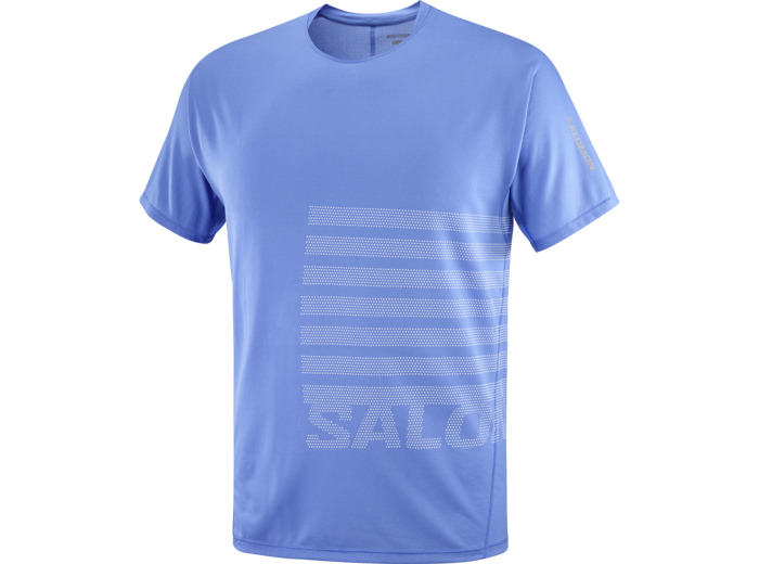 Sense Aero Ss Tee Gfx Ultramarine White