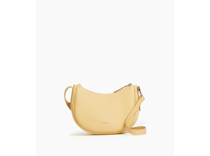 Petit sac bandoulière Madeleine en cuir de taurillon grainé