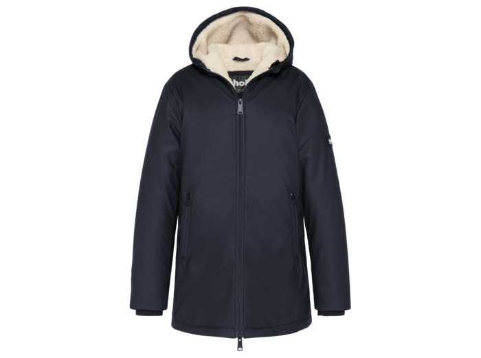 Parka multipoches à capuche enfant