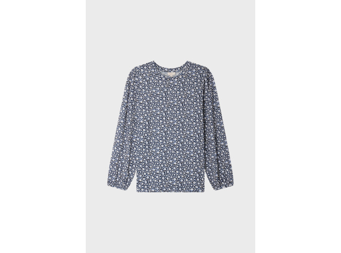 T-shirt manches longues à fleurs - ALEXANDRA