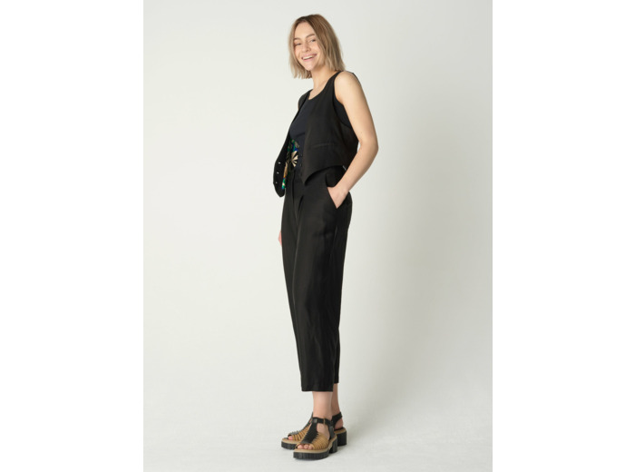 Pantalon clara noir