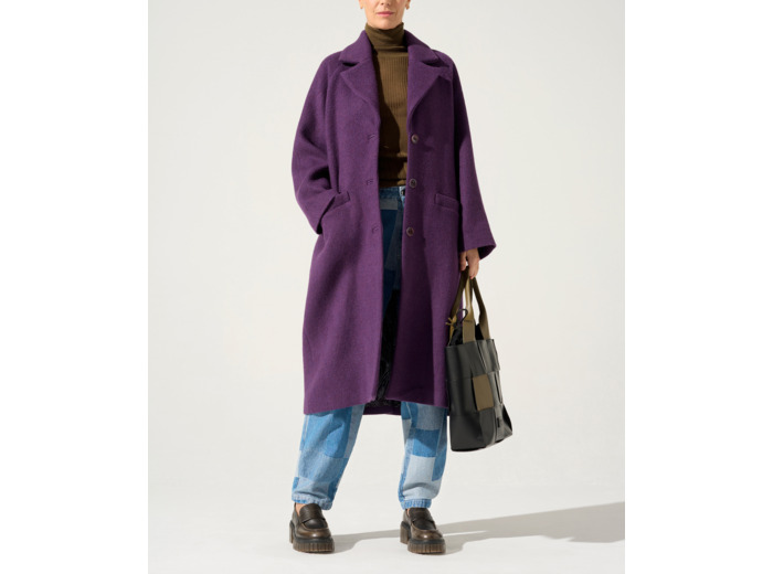 Manteau prune
