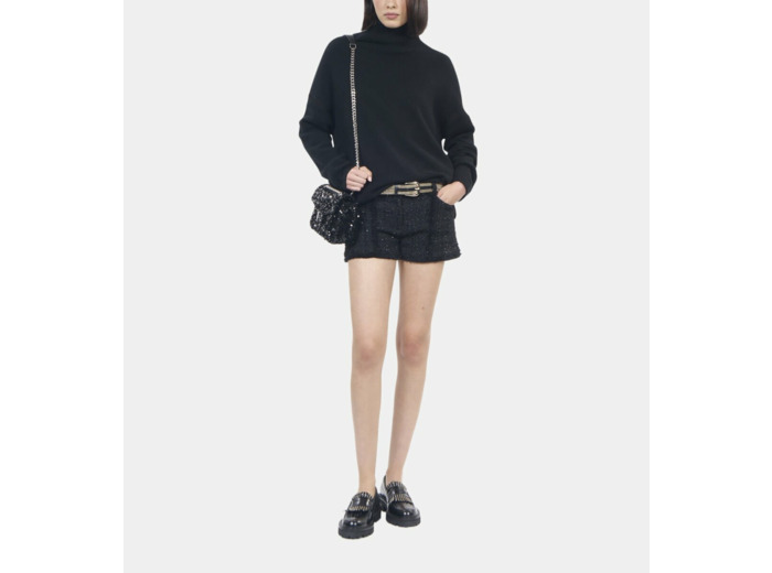 Pull En Cachemire Noir black