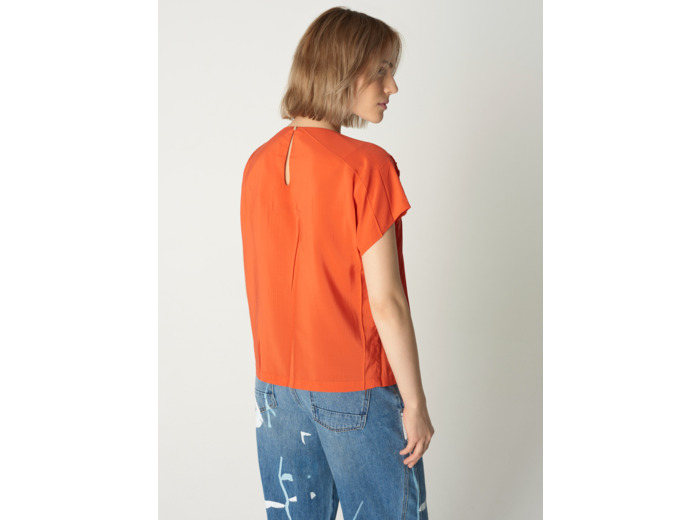 Blouse fanny poivron