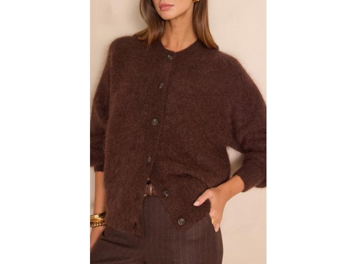 Gilet BAKER en mohair et laine