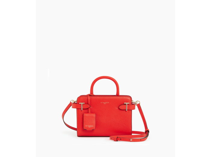 Mini sac à main Emilie en cuir grainé