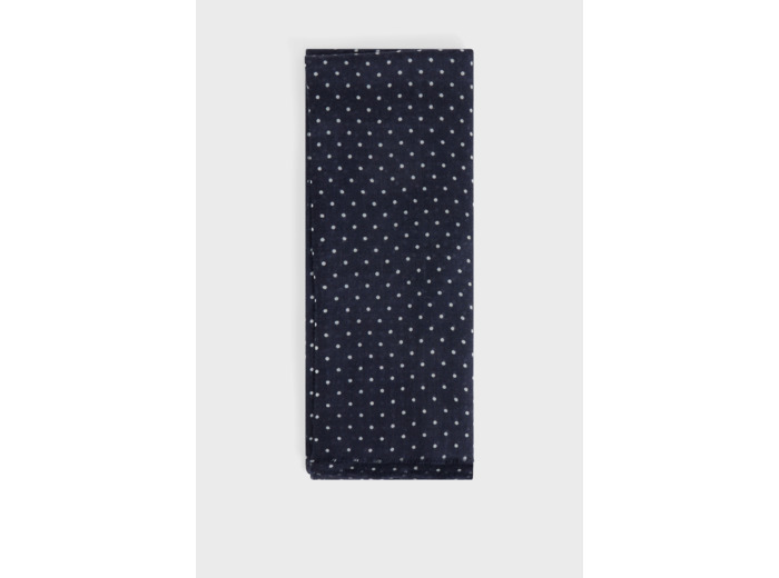 Echarpe à pois en laine et modal - DANAE