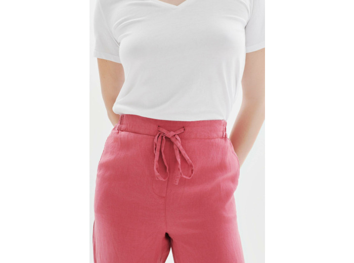 Pantalon pigment 100% lin