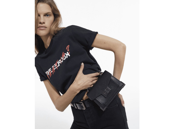 Nano Bag Emily Lisse Metallerie Gun Metal black