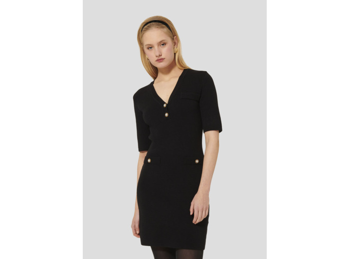 Robe Ruthie Charcoal en Viscose
