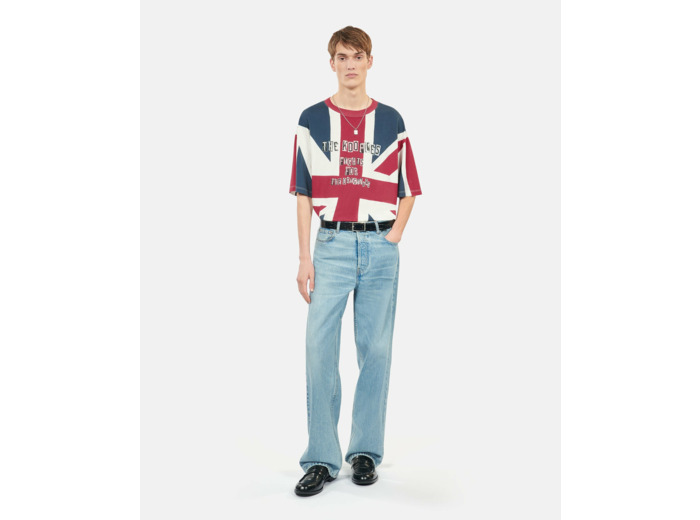 T-Shirt Imprimé Uk Flag red