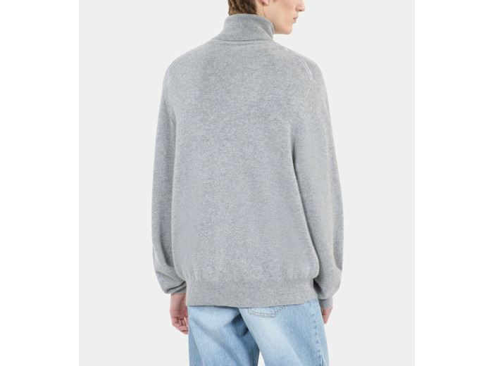 Pull En Cachemire Gris middle grey mel