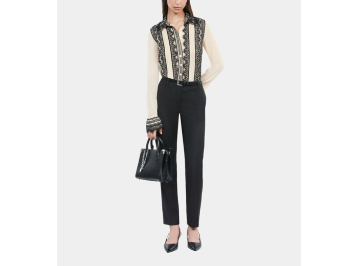 Chemise En Soie Écrue ecru