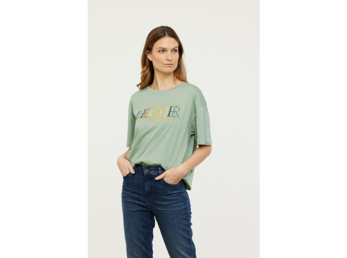 T-shirt loose avec graph «Lee Cooper» poitrine
