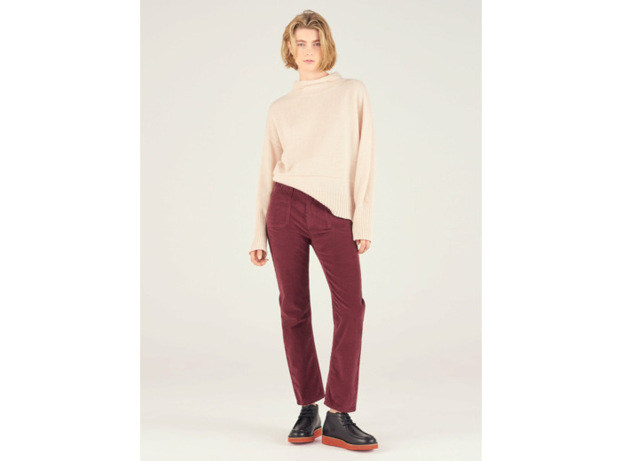 Jean aubergine