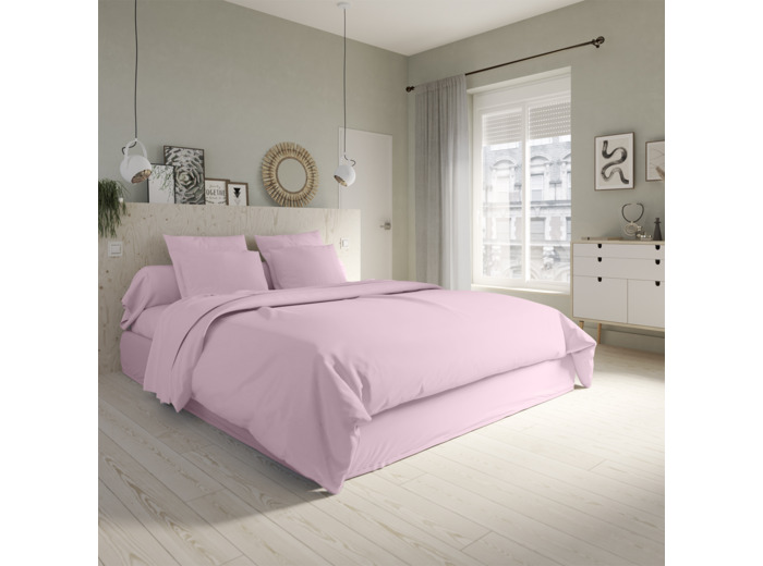 Housse de couette Studio Coton Poudre