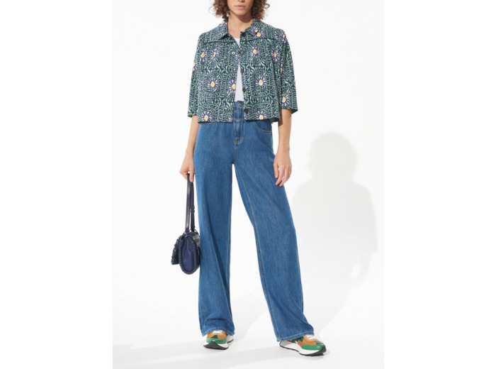 Veste marguerite denim