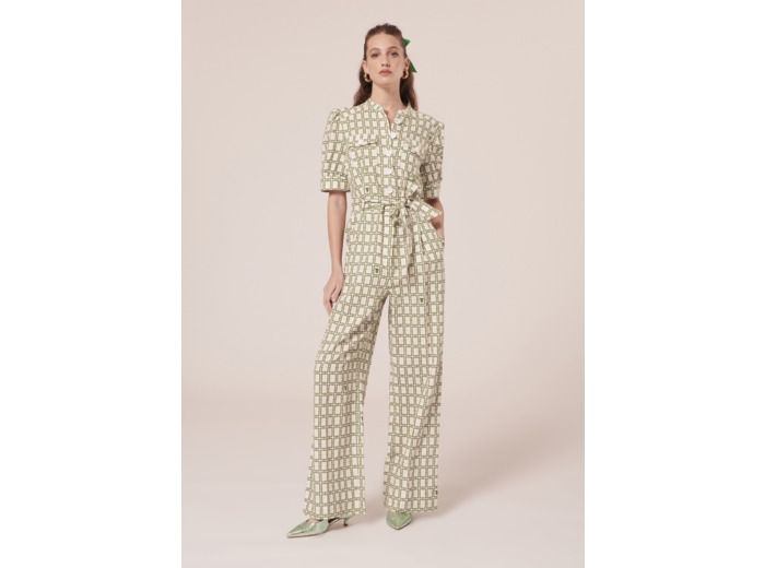 Combinaison Carina Ecru en Polyester