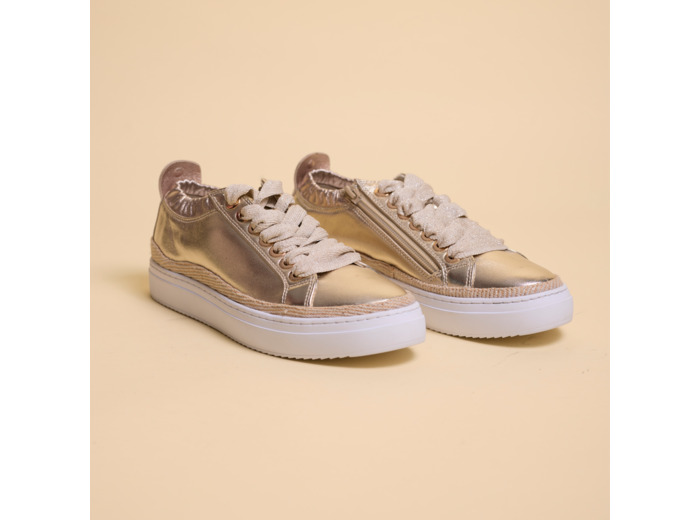 Basket Femme Alaska Dorée