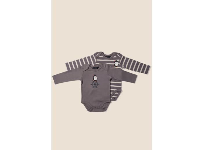 Lot de bodies mixte à manches longues Youyou