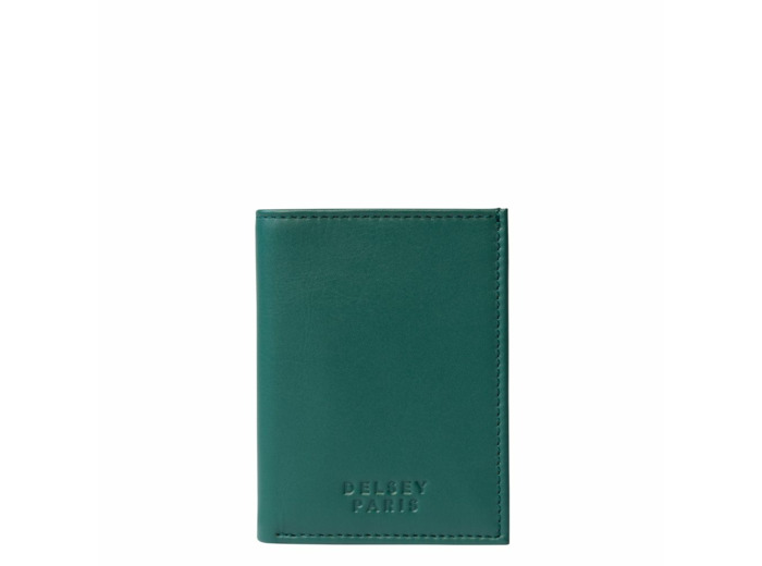 Le cuir lisse portefeuille 3v