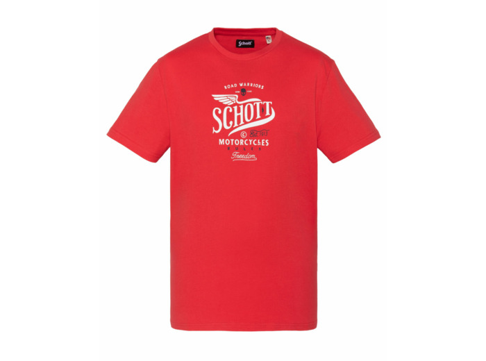 T-shirt imprimé motor TSKENT26 SCHOTT