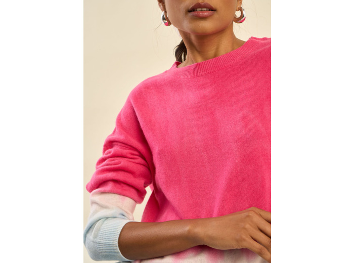 Pull dip dye 100% cachemire