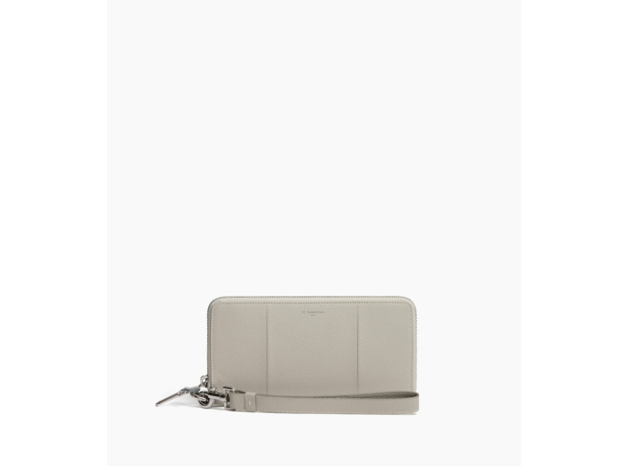 Compagnon zippé Juliette en cuir grainé