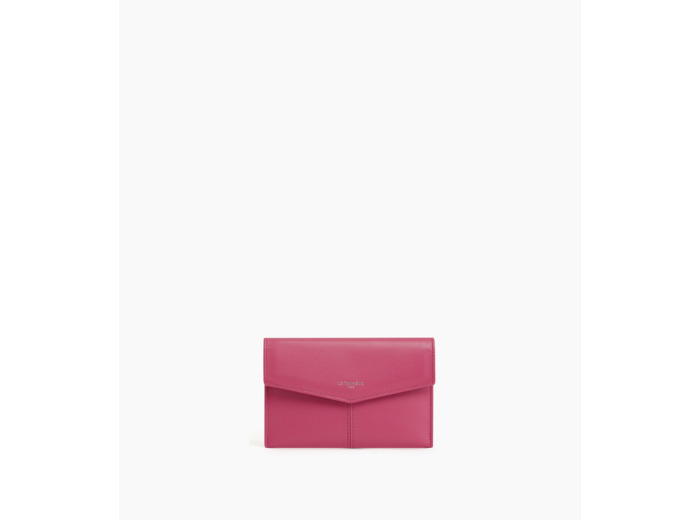 Pochette enveloppe moyen modèle Charlotte en cuir lisse