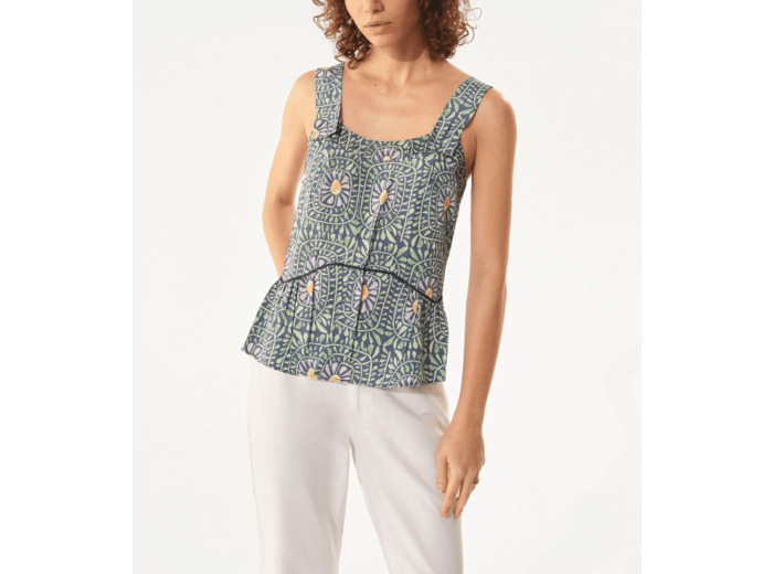 Debardeur marguerite denim
