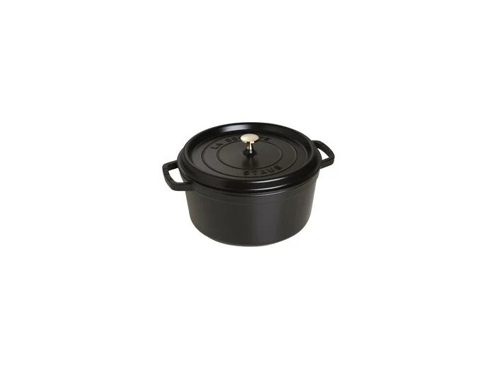 COCOTTE RONDE 28cm 6.7L Noir mat
