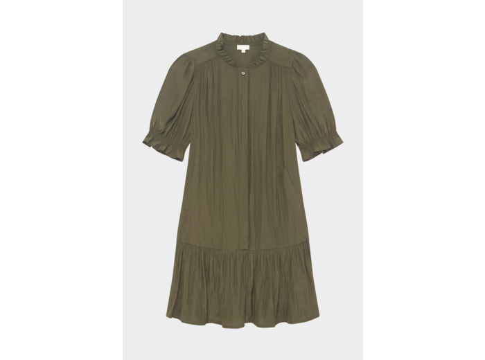 Robe courte et large satinée - PHILA