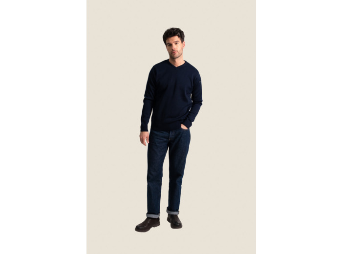 Pull homme en maille Alfi