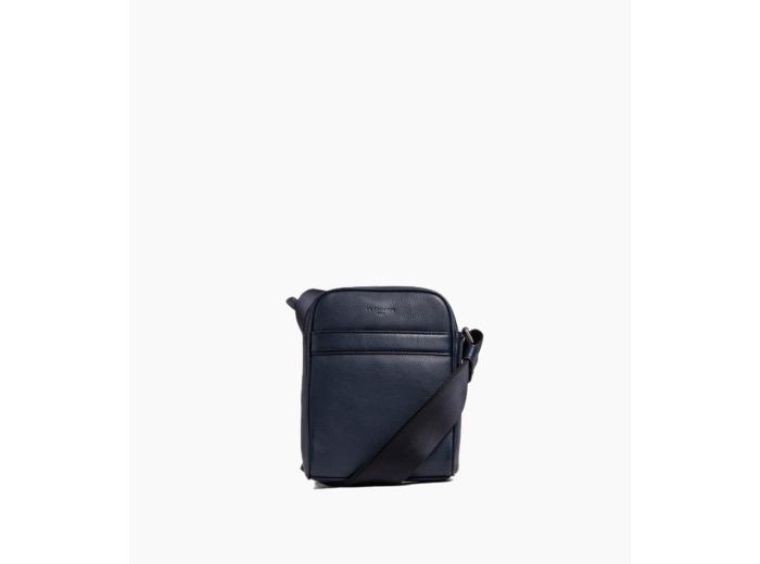 Petite sacoche Charles en cuir grainé