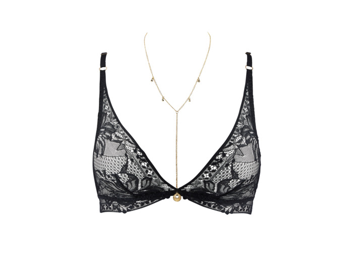 Soutien-gorge Triangle bralette Gold Pleasure