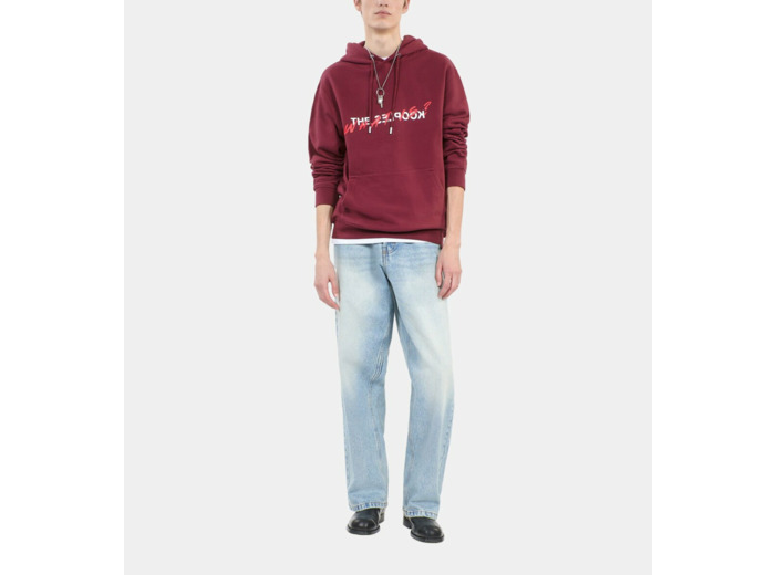 Sweatshirt À Capuche What Is Bordeaux burgundy