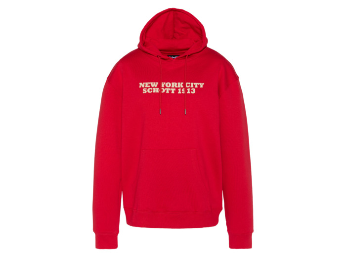 Sweat à capuche imprimé poitrine SWH1913 SCHOTT